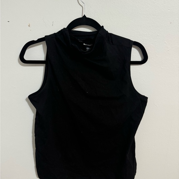 Athleta Tops - Athleta Black Supima Cotton top